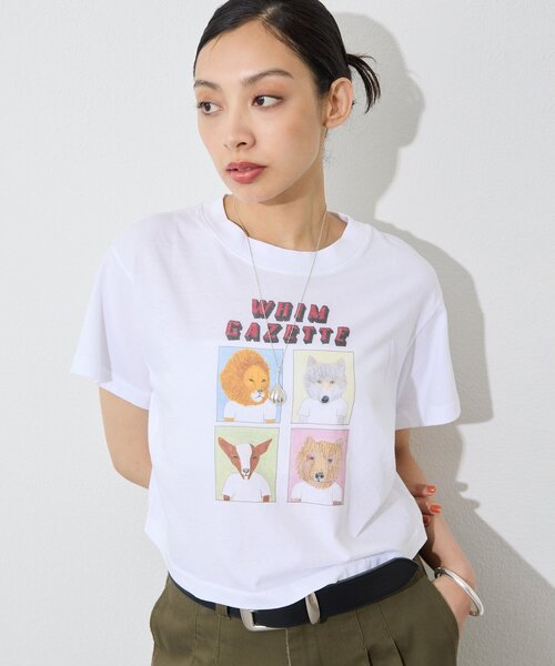 Whim Gazette（ウィム ガゼット） tシャツ 「UNFORTUNATE PORTRAIT