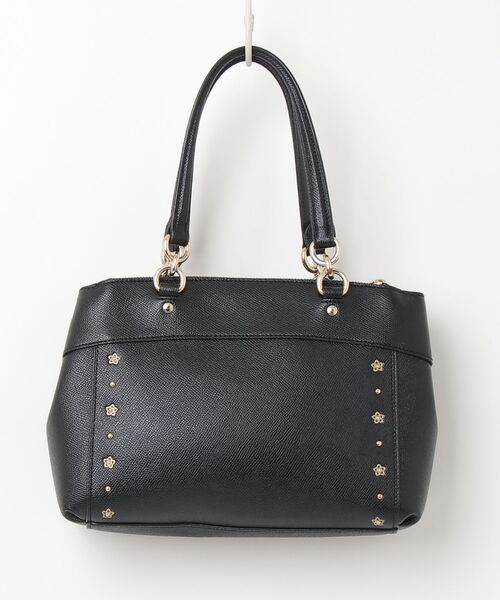 COACH（コーチ） 花柄ハンドバッグ - ブラック レディース : ZOZOTOWN