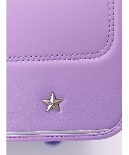 【新品未使用】ランドセル パープル 女の子 かわいい パステル クラリーノ 軽量 くるピタ 予約開始 花かざり 安ピカ ランドセル 女の子 2026