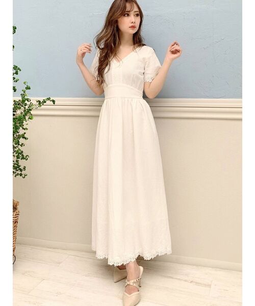 ワンピース コットンレースマキシワンピース Zozotown Paypayモール店 通販 Paypayモール