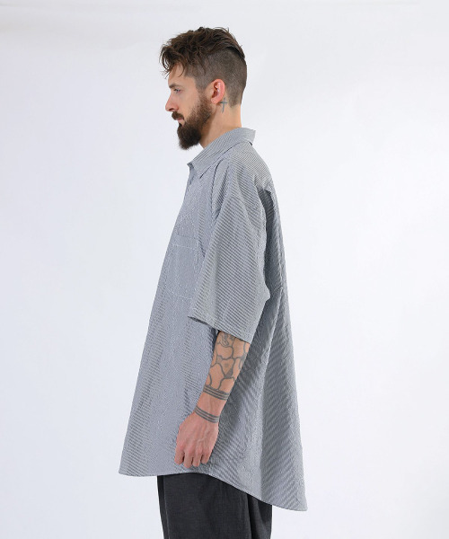 好評通販 シャツ ブラウス GOLD / ゴールド:WASHER BROAD STRIPE BIG SHIRT:21A-GL38664 ZOZOTOWN PayPayモール店 - 通販 - PayPayモール 正規店お得