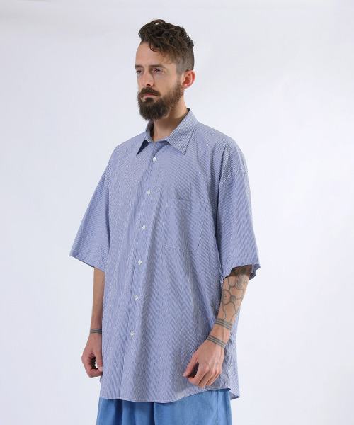 好評通販 シャツ ブラウス GOLD / ゴールド:WASHER BROAD STRIPE BIG SHIRT:21A-GL38664 ZOZOTOWN PayPayモール店 - 通販 - PayPayモール 正規店お得