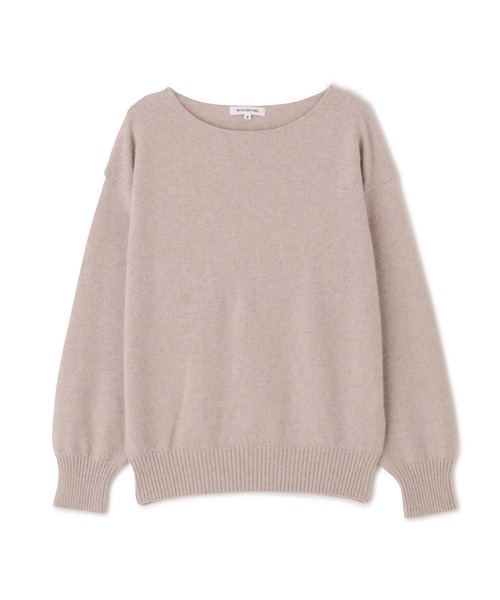 ウールをブ ニット PayPayモール店 - 通販 - PayPayモール フォックス混ジェントルタッチ ボートネック ZOZOTOWN セーター
