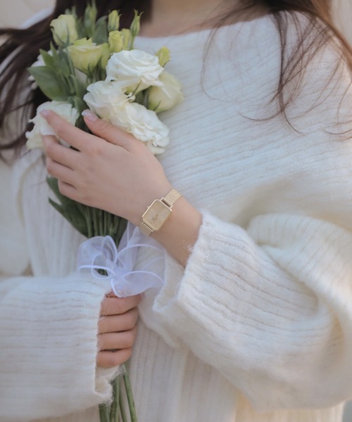 Daniel Wellington 腕時計 QUADRO PRESSED UNITONE 20x26mm