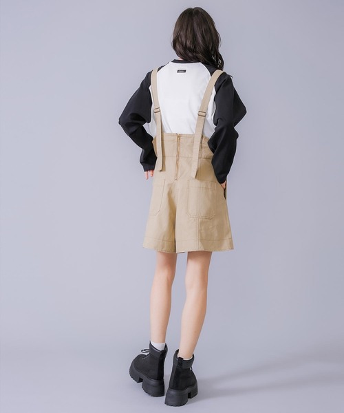 MILKFED.ミニサロペット MILKFED. サロペット オーバーオール MINI SALOPETTE レディース