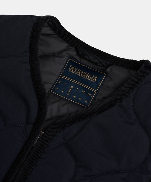 LAVENHAM ベスト ジレ ZIP THORNHAM MENS / ジップ ソーンハム