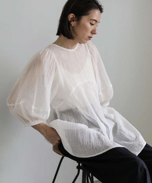 select MOCA（セレクトモカ） ブラウス シャツ ボリュームスリーブ