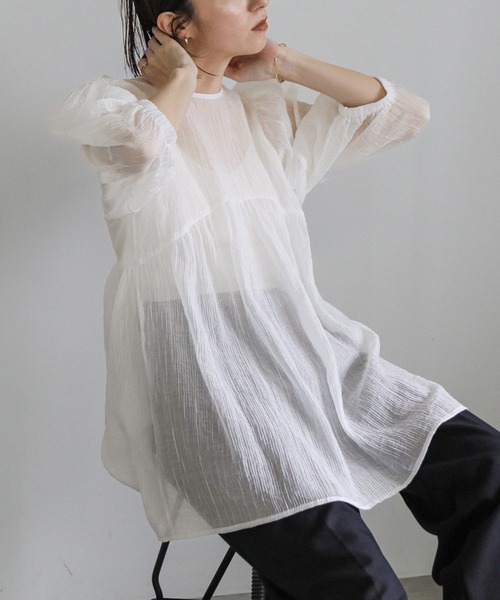 select MOCA（セレクトモカ） ブラウス シャツ ボリュームスリーブ