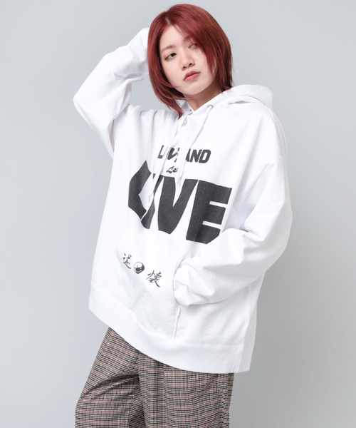 パーカー M2130 BIGニコBIGフーディー レディース RNA パーカー M2130 BIGニコBIGフーディー レディース