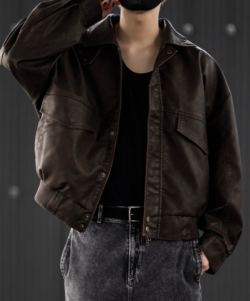 CLEL ブルゾン アウター 「CLEL」Vintage Design Blouson