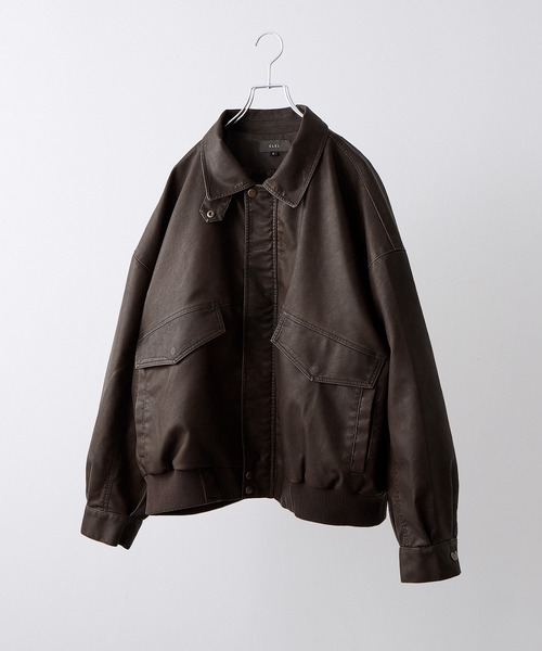 CLEL ブルゾン アウター 「CLEL」Vintage Design Blouson