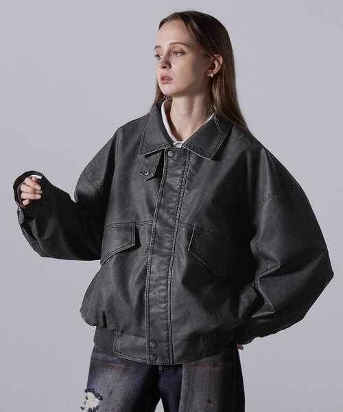 CLEL（クレイル） ブルゾン アウター 「CLEL」Vintage Design Blouson
