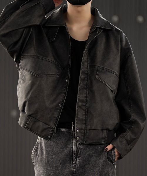 CLEL（クレイル） ブルゾン アウター 「CLEL」Vintage Design Blouson
