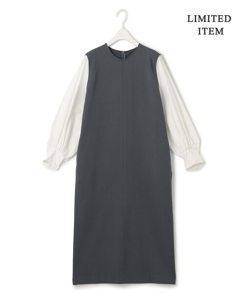 ICB（アイシービー） ワンピース 「WEB限定・洗える」ストレッチポンチ