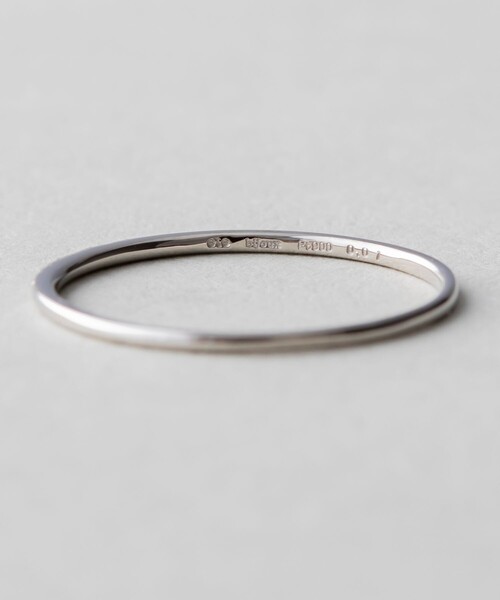 ete bijoux 指輪 リング PT900 スキニー ダイヤモンド