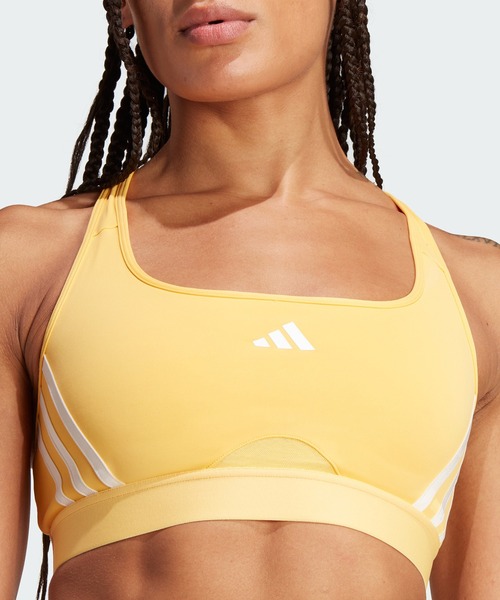 adidas スポーツブラ Powerimpactトレイン ミディアムサポート