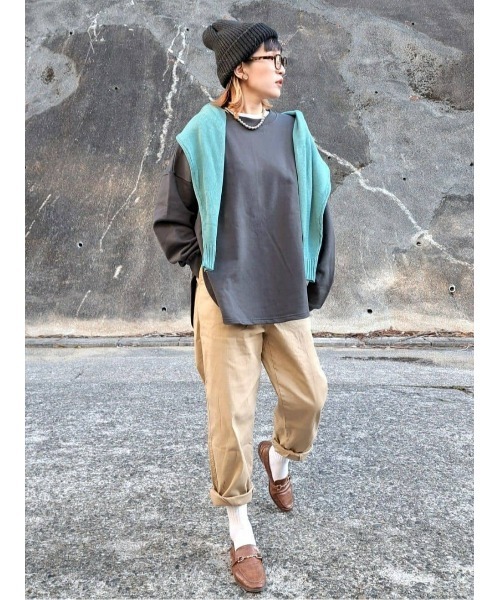 BACK NUMBER トレーナー スウェット 「BACK NUMBER」ドロップ