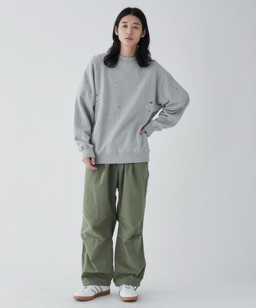 THE STANDARD カーゴパンツ WEGO/サイドスリットパラシュート
