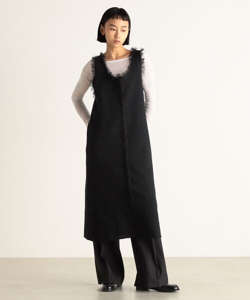 CARVEN ☆ ノースリーブ マルチカラープリント ワンピース CARVEN ☆ ノースリーブ マルチカラープリント ワンピース