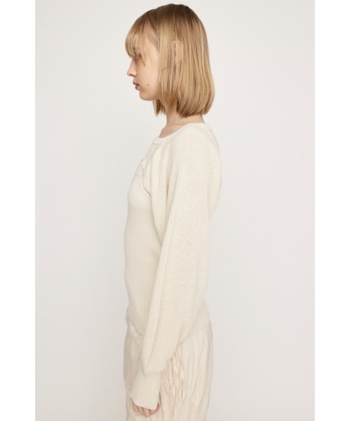 ニット セーター 「PLUS」2WAY BOLERO KNIT PO/2WAYボレロニットプルオーバー レディース 2wayニットボレロ レディース メール便不可 – coca公式ストア