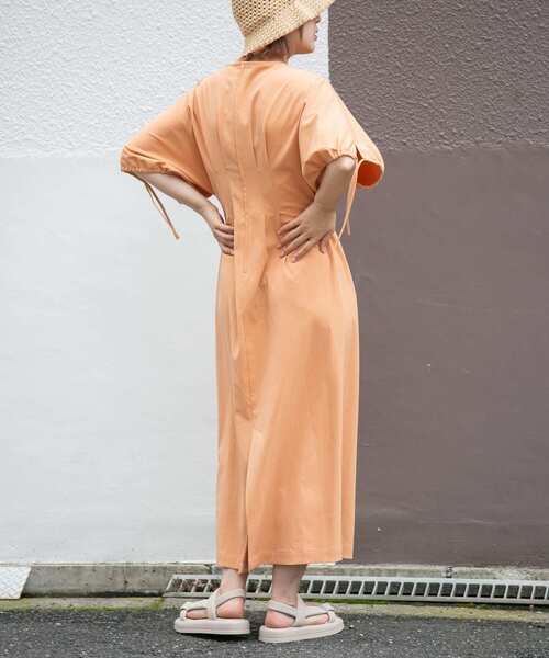 KBF（ケービーエフ） ワンピース 「2サイズ展開」ドロストスリーブ