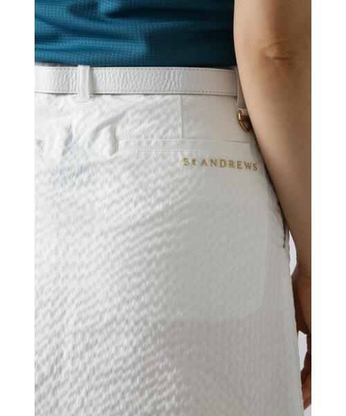 St ANDREWS スカート 「St ANDREWS」サッカーストライプストレッチ