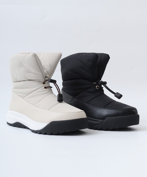 FUNALIVE（ファンアライブ） ブーツ 防滑ガラス繊維ソール 厚底ダウン