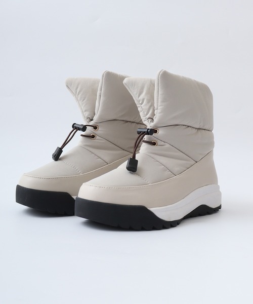 FUNALIVE（ファンアライブ） ブーツ 防滑ガラス繊維ソール 厚底ダウン