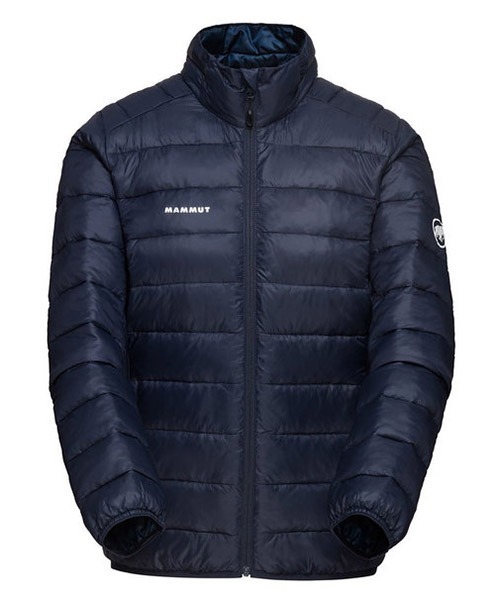 MAMMUT フード付きダウンジャケット XL ネイビー 美品 フード付きダウンジャケット M ネイビー