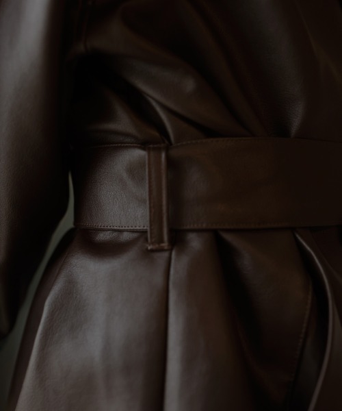 MIELI INVARIANT 大人気定番品ライダースジャケット Scye サイ 20AW 1120-63010 LAM DB BIKER JACKET 20th シープ