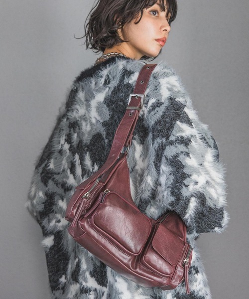 PAGEBOY ショルダーバッグ バッグ アウトポケットBAG レディース