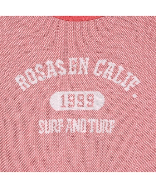 Rosasen ニット セーター 「Rosasen/GOLF」ダブルジャカード