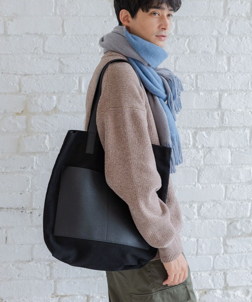 ぱせり　オーダー LAKOLE（ラコレ） トートバッグ キャンバスコンビトートバッグ