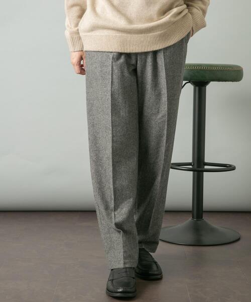 URBAN RESEARCH ROSSO MEN パンツ 「WEB限定」ウールツイードパンツ