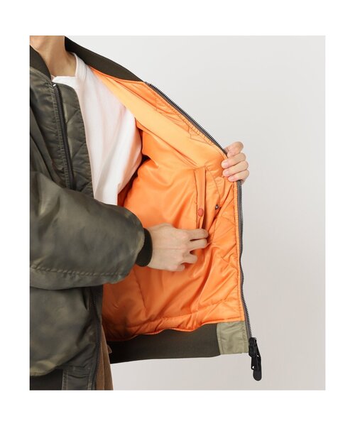 ショーン・ジョン ＭＡ−１ジャケット 2XL 未使用 オレンジ JOURNAL STANDARD J.S HOMESTEAD ma1 ma-1 J.S.Homestead / DARKLY MA