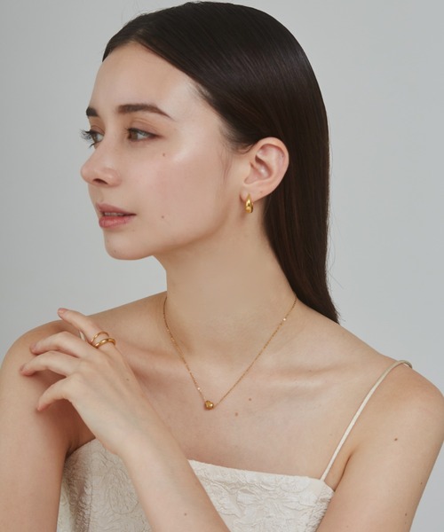 ciite' ネックレス 「 金属アレルギー対応 」 ミニハートネックレス