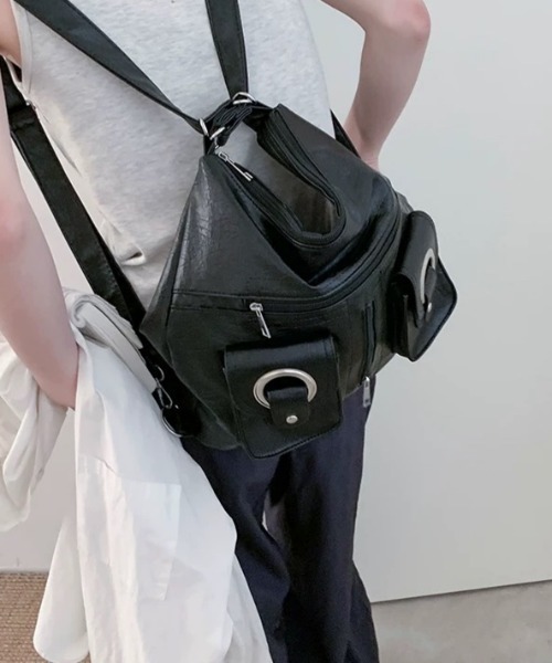 LADY LIKE ショルダーバッグ バッグ リングポケット2WAY