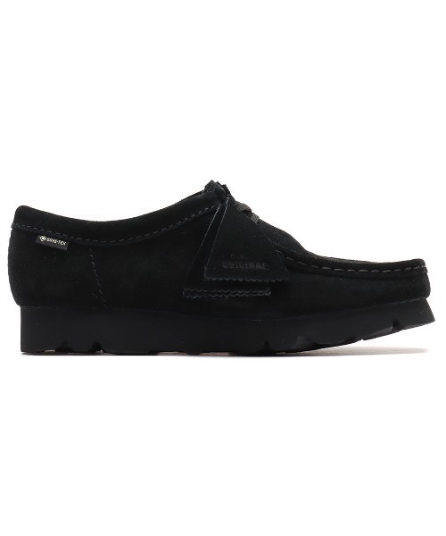 Clarks（クラークス） ショート ブーツ CLARKS Wallabee.GTX Black Sde