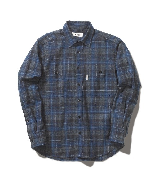 Foxfire（フォックスファイヤー） シャツ TSメランジチェックシャツ