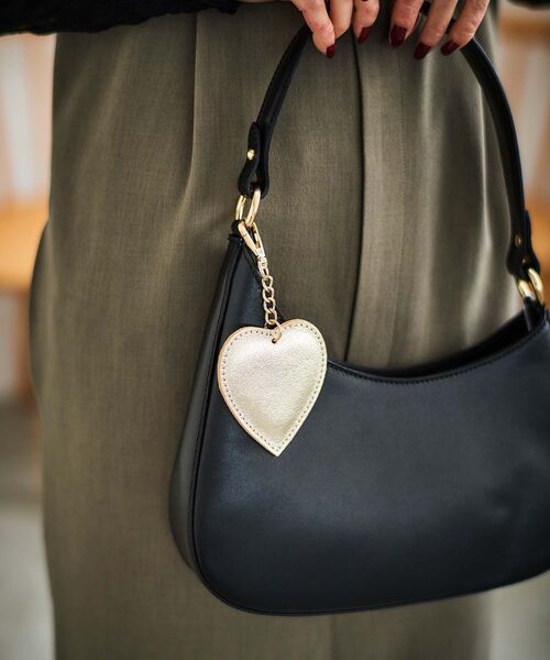 le.coeur blanc（ルクールブラン） キーケース AULENTTIハートチャーム