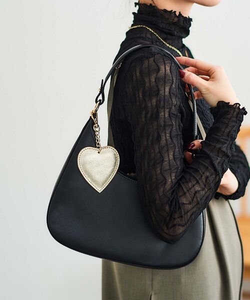 le.coeur blanc（ルクールブラン） キーケース AULENTTIハートチャーム