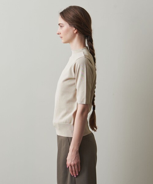 ＜Steven Alan＞ボトルネック ハーフスリーブ ニット BEAUTY&YOUTH UNITED ARROWS｜<Steven Alan>ボトルネック ハーフ