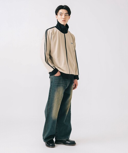 BEAMS HEART ジャージ ポリエステル トラック ジャケット メンズ