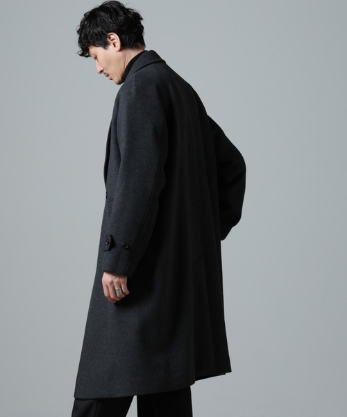 NANO universe（ナノ・ユニバース） チェスターコート M ブラウン