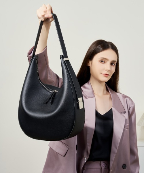 ショルダーバッグ バッグ 「NiiNa」「高品質牛革」レザーワンハンドル