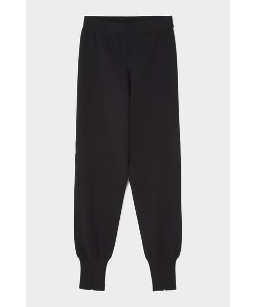 LE PHIL ヴィスニットラインジレ ベージュ ブラック V ライン LE PHIL（ル フィル） パンツ 「EC限定/000サイズ」ヴィスニットパンツ