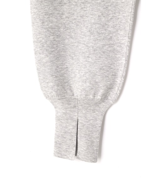 【未使用】24ＡＷ　ルフィル　ヴィスニットパンツ 　グレー　0 LE PHIL(ル フィル)｜ヴィスニットパンツ/ブラック の通販｜ELLESHOP