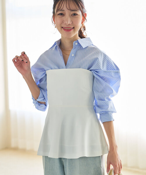 La boutique Bonbon ブラウス シャツ 「人気スタッフmiki監修
