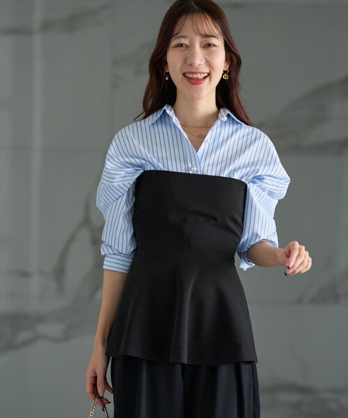 La boutique Bonbon ブラウス シャツ 「スタッフmiki監修