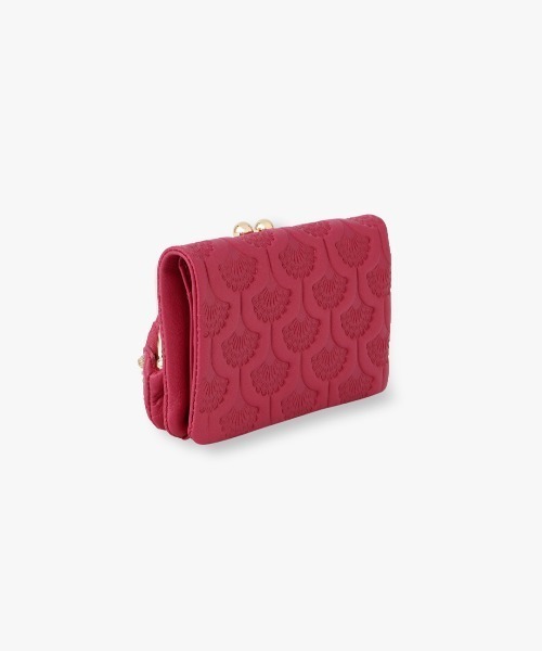 ANNA SUI 財布 ピーコック 二つ折り口金財布 レディース